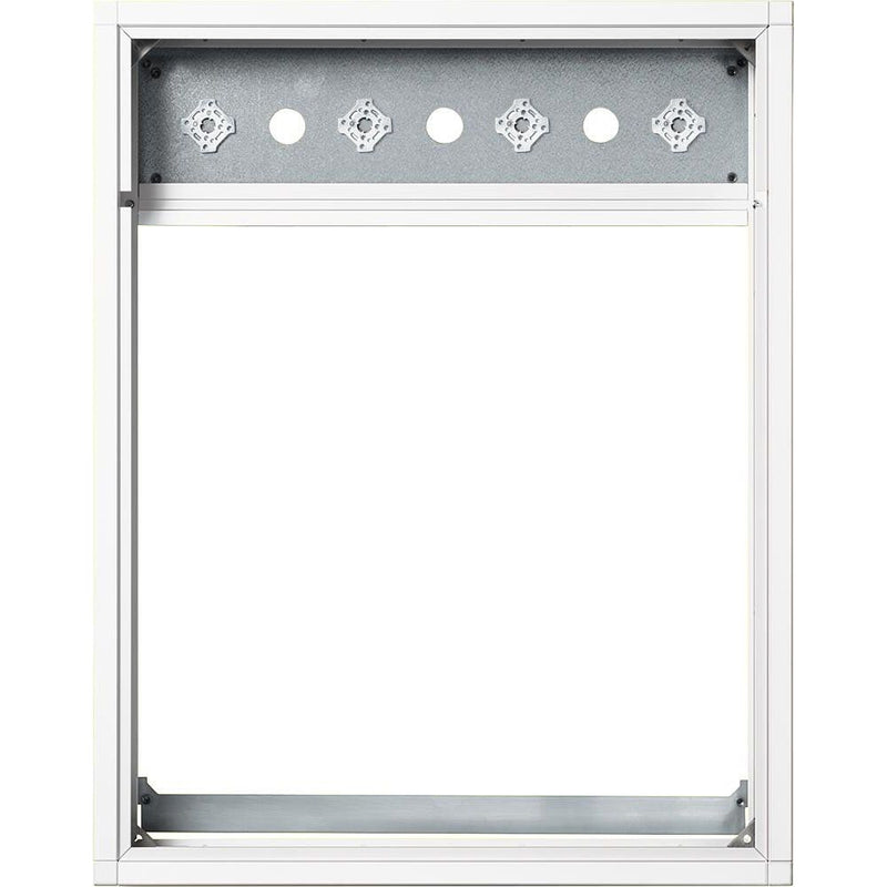 Siedle&Söhne - Montageelement für Türstation Kombirahmen KR 614-1/1 DG dgr/gli