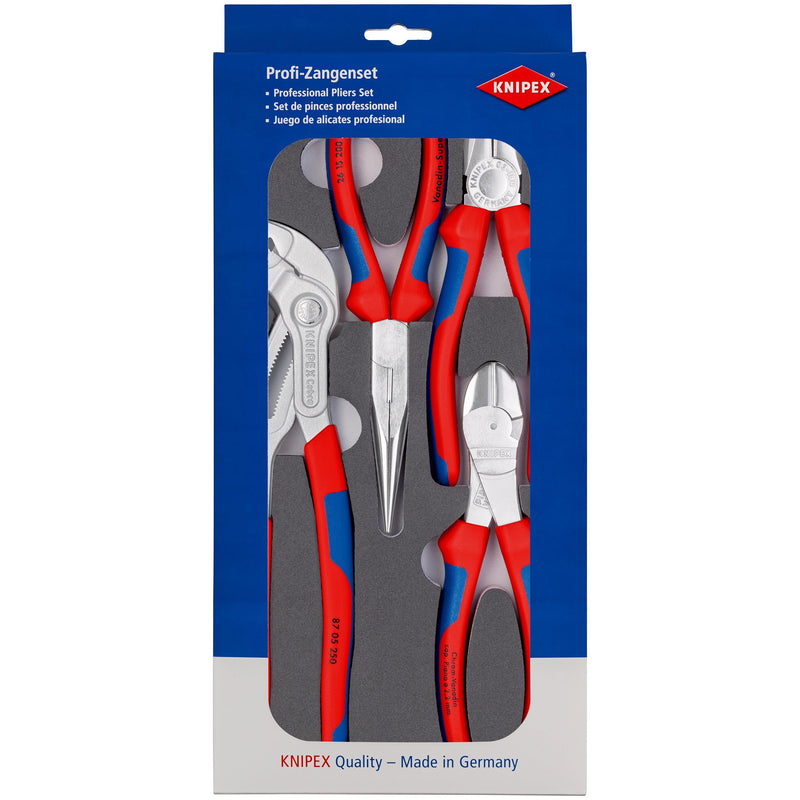 Knipex - Werkzeugset V17 Zangen-Set 00 20 01 V17 Schaumstoff. 4-tlg