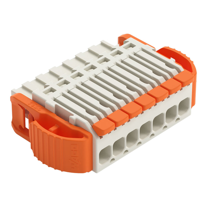 WAGO - Kabelsteckverbinder für Leiterplattensteckverbinder 1-Leiter-Federleiste,Hebel 2734-1107/038-000 PushinCAGECLAMP,lgr − 50 Stück