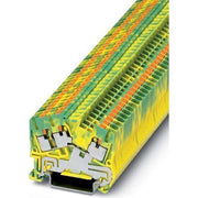 Phoenix Contact - Schutzleiter-Reihenklemme Schutzleiterreihenklemme PTS 2,5-TWIN-PE 0,14-4qmm,grün-gelb − 50 Stück