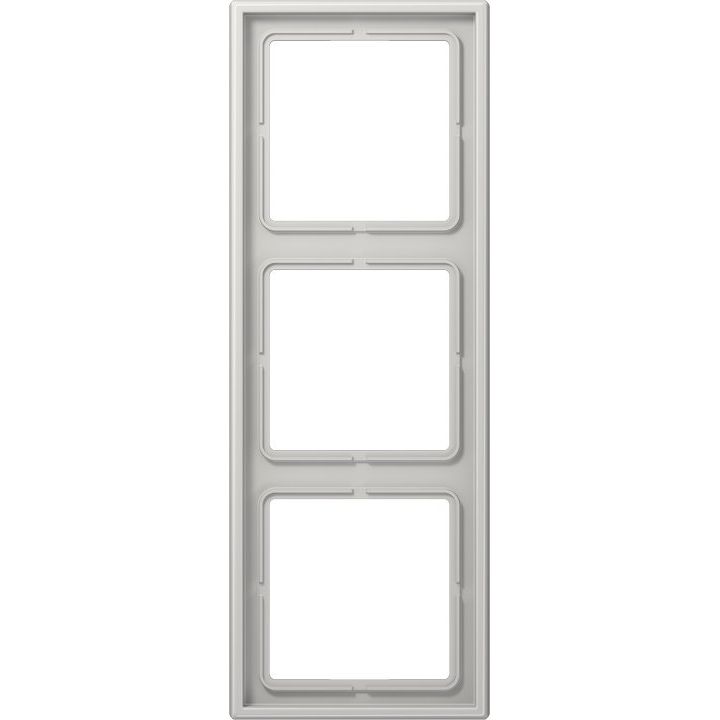 Jung - Abdeckrahmen Rahmen 3-fach lgr LS 983 LG waage/senkrecht
