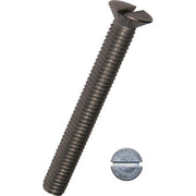 Dresselhaus - Maschinenschraube/Bolzen Senkschraube 3376/000/02 4x10 mit Schlitz A2 − 100 Stück
