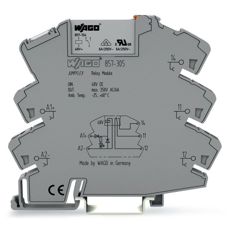 WAGO - Schaltrelais Relaismodul 857-305 DC 48 V,1 Wechsler