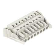 WAGO - Kabelsteckverbinder für Leiterplattensteckverbinder 1-Leiter-Federleiste 721-108/008-000/037- CAGECLAMP 2,5mm²,lgr − 50 Stück