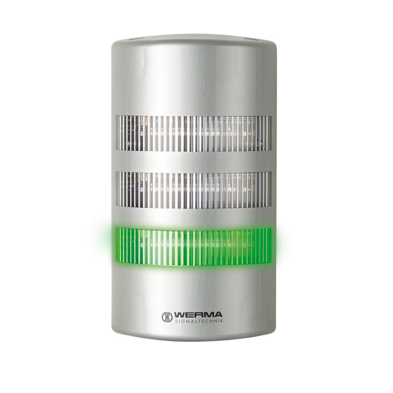 Werma - Signalsäule, Komplettgerät LED-Signalsäule 69130068 115-230VAC rt/ge/gn