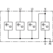 DEHN - Kombi-Ableiter für Energietechnik Kombi-Ableiter DSH TT 255 TT- u. TN-S-Systeme