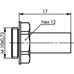 Telegärtner - Koax-Steckverbinder Kabelabfang cr 100021360 G37 (2.7/7.25) − 5 Stück