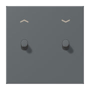 Jung - Abdeckung/Bedienelement für Installationsschalterprogramme Abdeckung mit Kipphebel LC 12-5 P R 0 202 Zylinder
