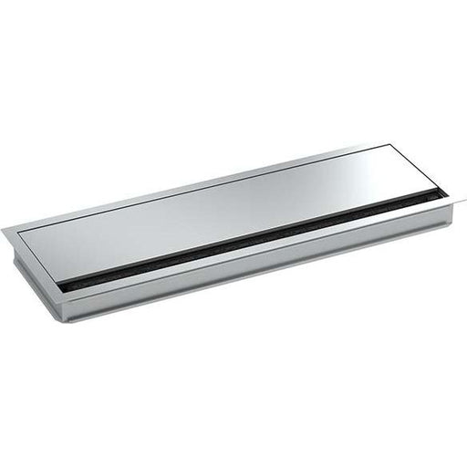 Bachmann - Durchführungstülle Kabeldurchführung 930.330 Alu, eckig, si elox