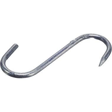Dresselhaus - S-Haken Fleischhaken 4310/000/38 4,4x100 Edelstahl A2 − 2 Stück