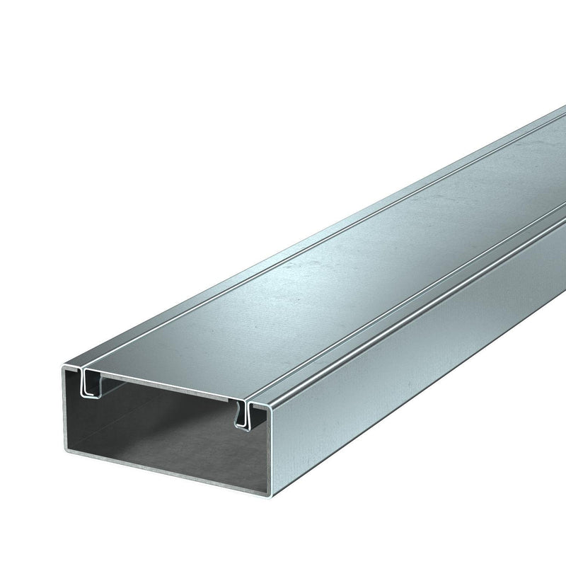 OBO Bettermann - Brandschutzkanal Installationskanal Metall PLM D 0410 FS m Brandschutzgewebe − 2 Meter