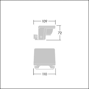 Thorn - Decken-/Wandleuchte LED-Wandstrahler RAA S 1L35 #96631720 3000K