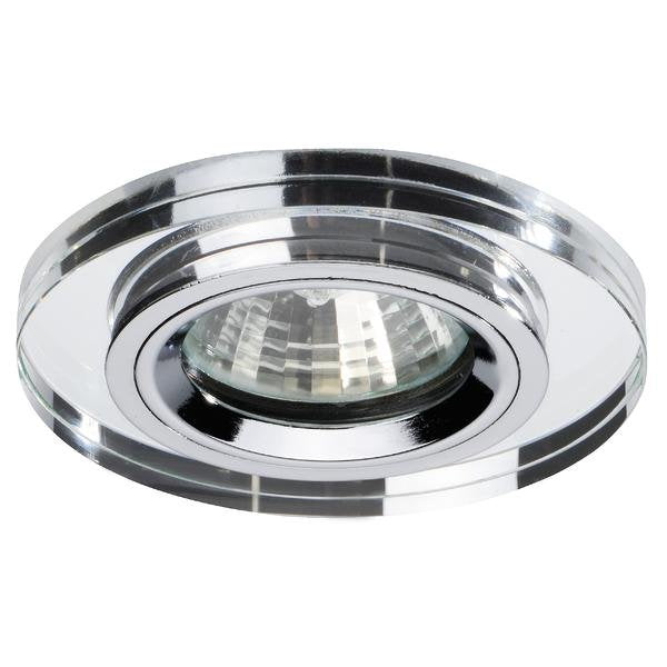 Brumberg Leuchten - Downlight/Strahler/Flutlicht NV-Einbaudownlight 00028200 GX5,3/50W chrom/Glas