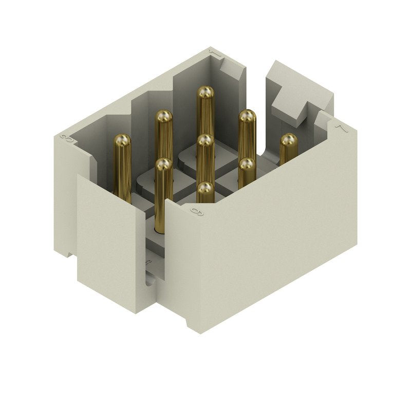 Weidmüller - Leiterplattensteckverbinder Verbinder 5.00mm RSV1,6 LS9 GR 3,2 AU − 50 Stück