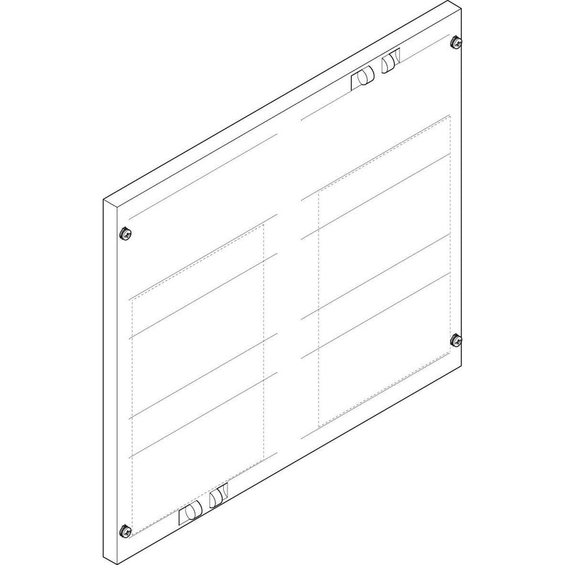 ABN - Abdeckung für Verteilerfeld Abdeckplatte FAP23512N 500x450mm 2FB/3RENH1
