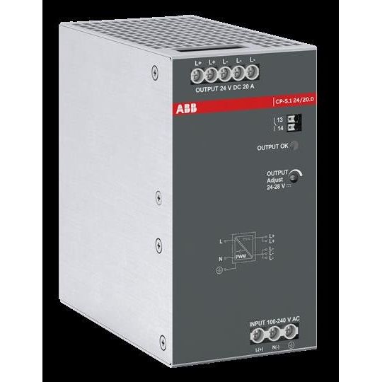 ABB Stotz S&J - Gleichstromversorgung Netzteil CP-S.1 24/20.0
