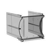ABB Stotz S&J - Zubehör/Ersatzteile für Niederspannungs-Schalttechnik Kabelabdeckung CS-ZLBM/ZHBM123-L86 Länge 86mm