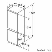 Siemens - Kühl-/Gefrierkombination EB-Kühl/Gefrierkombi KI86SADE0 IQ500