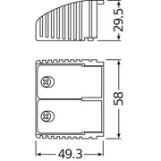 OSRAM BETRIEBSGERÄTE - Zubehör/Ersatzteile für Vorschaltgerät Anschlusskasten EVG OTCABLECLAMP B-STYLE