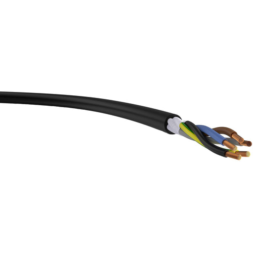 Energiekabel < 1 kV, für ortsveränderlichen Einsatz H07RN-F 5G10 Ri. 50 H07RN-F 5G10 Gummischlauchleitung − 50 Meter