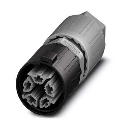 Phoenix Contact - Steckverbinder für steckbare Gebäudeinstallation Steckverbinder QPD P 4PE2,5 6-11 GY 1,0qmm-2,5qmm,20A