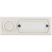 Grothe - Klingeldrücker Klingeltaster AP 1fach ETA 2121A 32x90x18mm, ws