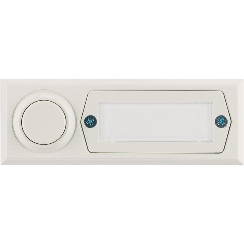 Grothe - Klingeldrücker Klingeltaster AP 1fach ETA 2121A 32x90x18mm, ws