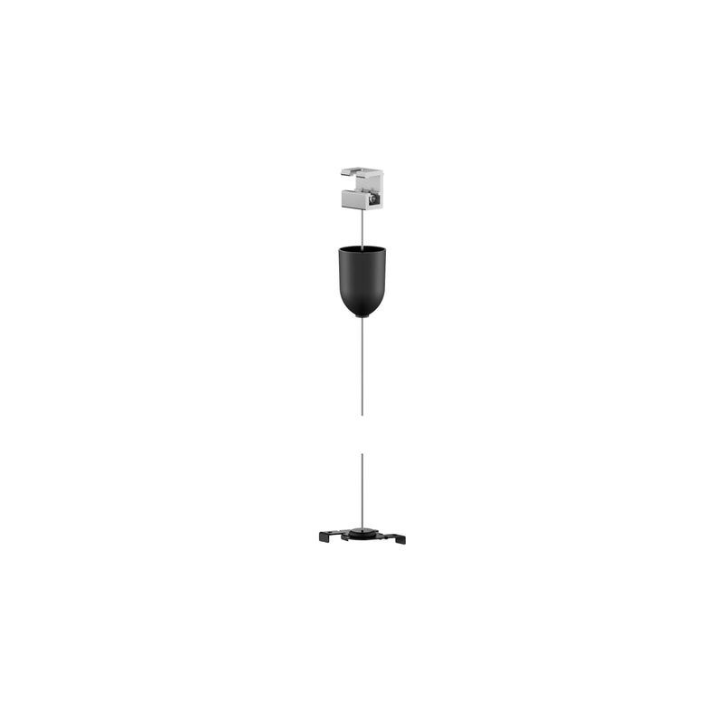 Feilo Sylvania - Mechanisches Zubehör/Ersatzteile für Leuchten Aufhängeset 1,5m ONETRACK 1, #9200831 schwarz