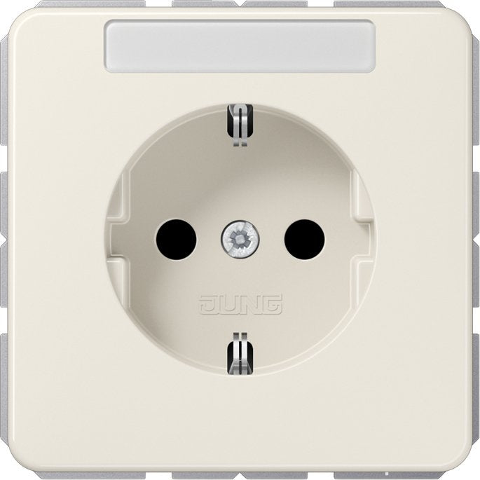 Jung - Steckdose SCHUKO-Steckdose 16A 250V CD 1520 NA mit Schriftfeld