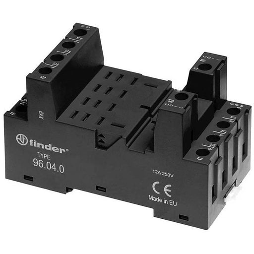 Finder - Relaissockel Schraubanschluss-Fassung 96.04.0 für Relais 56.34 − 10 Stück by Finder
