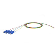 Metz Connect - LWL-Pigtail OpDAT Pigtail E2000-UPC 150Q1MO0020E4 OS2, 4 Farben − 4 Stück
