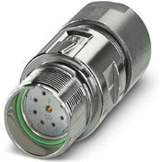 Phoenix Contact - Rundsteckverbinder, feldkonfektionierbar (Industriesteckverbinder) Kupplungssteckverbinder 1629124 M23 PRO, gerade