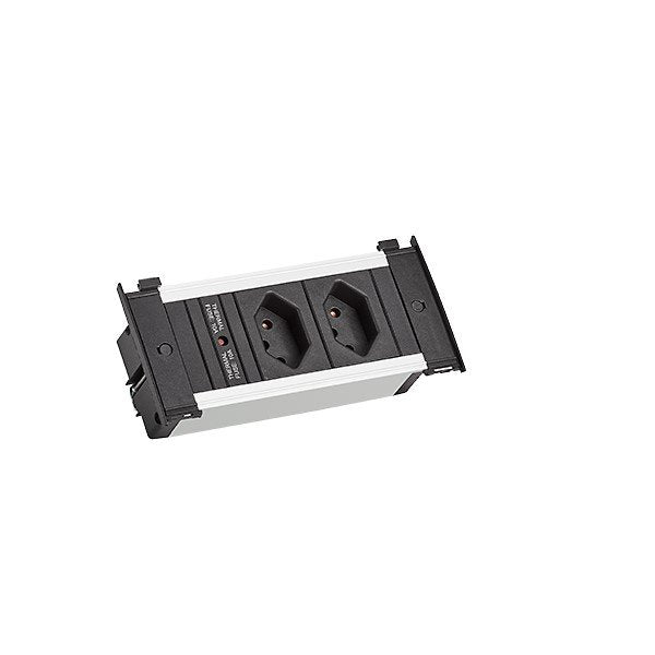 Bachmann - Mehrfachsteckdose Steckdosenleiste 927.209 KAPSA XS 2xCH