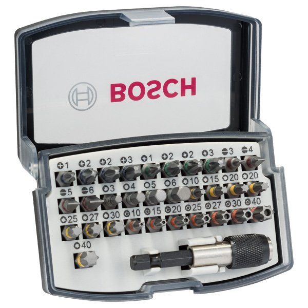 Bosch - Schraubendreherset 32-tlg. Extra 2607017564 Hard-Schrauberbit-Se