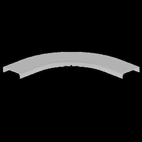 Unex - Deckel Bogen für Kabeltragsystem Abdeckung 90Grad 66061 lgr 75mm − 2 Stück by Unex
