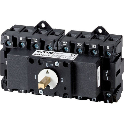 Eaton - Lasttrennschalter Umschalter QM 40A QM40/3N 2x3-polig+N 6mm