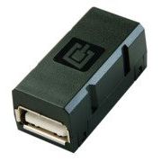 Telegärtner - Modulare Kupplung STX USB Kupplung Typ A-B 100007534 sw f-f