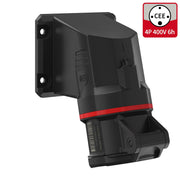 Walther Werke - CEE-Anbausteckdose (IEC 60309) CEE NEO Anbaudose FW513406CC 16A 4P 6h IP54 − 10 Stück