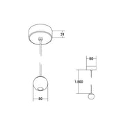Brumberg Leuchten - Pendelleuchte LED-Pendelleuchte 12119893 3000K