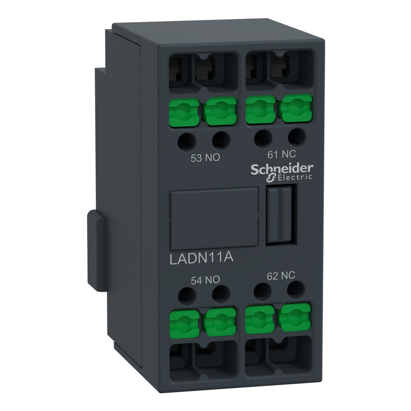 Schneider Electric - Hilfsschalterblock Tesys Deca LADN11A Hiko 1S+1Ö Snapin