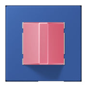 Jung - Behindertenelement für Installationsschalterprogramme Notrufsystem Rufmodul NRS LC 0834 RM 253 bleu outremer 59