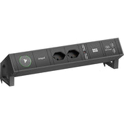 Bachmann - Mehrfachsteckdose Steckdosenleiste 902.820 DESK2 1xiotspot