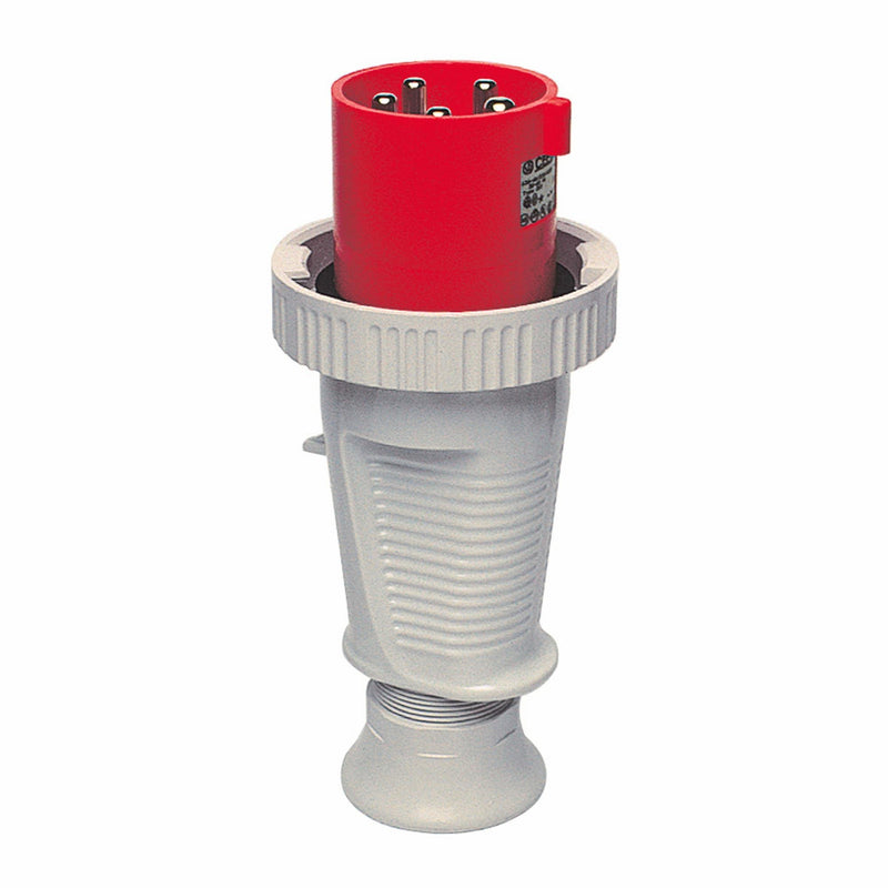 Walther Werke - CEE-Stecker (IEC 60309) Stecker wasserdicht 269303 63A 3P 3h − 5 Stück