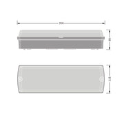 Ledvance - Decken-/Wandleuchte LED-Wand-u.Deckenleuchte BLKHCOMPRCV8WCPS65WT MC, ML, ws
