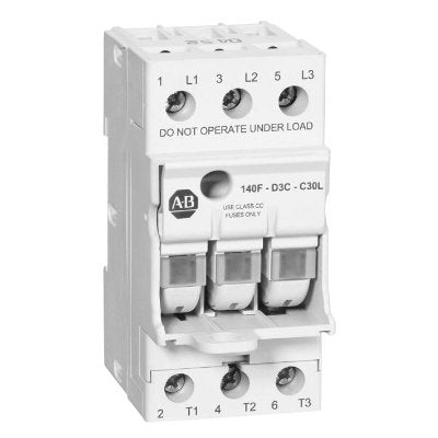 Rockwell - Halter für zylindrische Sicherung SICHERUNGSHALTER L 140F-D3F-C30L