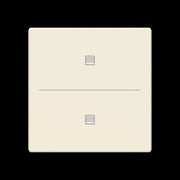 Busch-Jaeger - Bussystem-Tastwippe Abdeckung als Taster LFJT/A.2.63.11-82 2f. Symbol Jalousie