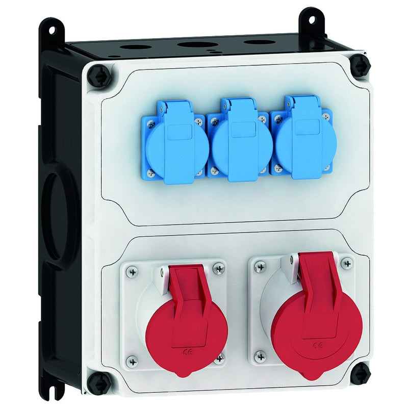Bals Elektrotech - CEE-Steckdosen-Kombination (IEC 60309) Steckdosen-Kombination 89039 Größe M