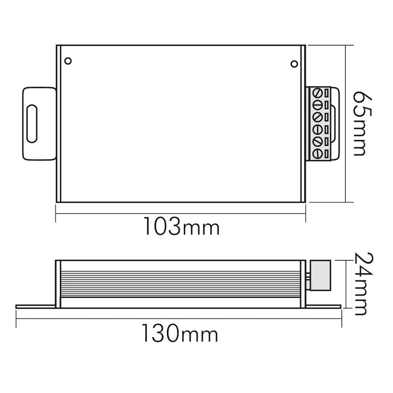 Nobile - Lichtregelsystemkomponente LED-Steuergerät 1820931824 mit Fernbedienung