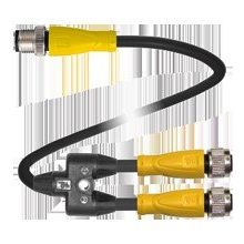 Pepperl+Fuchs Fabrik - Passiver Sensor-/Aktor-Verteiler (mit Leitung) Y-Verbindungskabel 259124 − 1 Stück