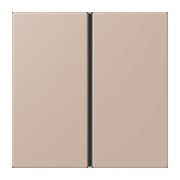 Jung - Abdeckung/Bedienelement für Installationsschalterprogramme Tastensatz 1fach LC 401 TSA 240 ombre brulee claire